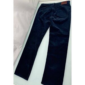 Polo Ralph Lauren Men Corduroy Pants Stretch Straight Fit Navy Blue 32X34